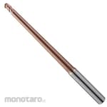 MOLDINO (Former Hitachi Tool) 3-flute ball end mill for high-efficiency deep carving Epoch Mega Feed Ball Evolution EMB PE-ATH (Pencil neck type)