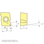 Moldino (Mitsubishi Hitachi Tool) Insert Cutter MPHW
