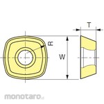 Moldino (Mitsubishi Hitachi Tool) Insert Cutter SDMT