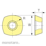 Moldino (Mitsubishi Hitachi Tool) Insert Cutter SDNW