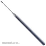 Mitsubishi Materials 2-Flute Diamond Coated Carbide Long Neck Ball End Mill 1mm for Graphite Machining