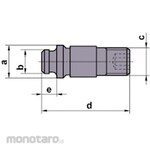 Mitsubishi Materials Seat Stop Pin