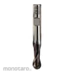 NUI Straight Shank End Mills Ball End Two Flutes Short Series ALCRN