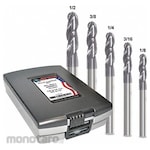 Non Brand Ball Nose End Mill Set (Mata Pahat Frais)