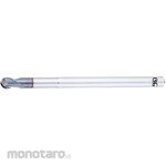 OSG DLC Carbide End Mill for Copper Electrodes, High-Precision Finishing, Long Neck Ball Type, AE-LNBD-N