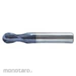 SOMTA 2 Flute Ball Nose End Mill Regular Length h7 TiAIN