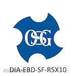 OSG Carbide End Mill (DIA-EBD-SF)