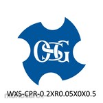 OSG Carbide End Mill WX Super Coat (High Precision Bull Nose)