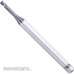 OSG DLC carbide end mill for copper electrodes Long neck radius type for high efficiency finishing AE-CPR-N