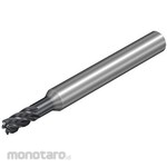 Sandvik CoroMill Dura General Purpose Carbide Radius End Mill with Neck Cylindrical Shank (5 Blades)