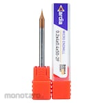 CARDIA Micro Endmill Carbide 2 Flutes 55 HRC