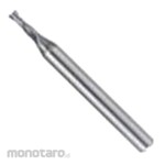 Mitsubishi Materials 2-Flute Carbide End Mill (L) for Machining Aluminum Alloys