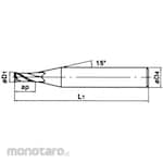 Mitsubishi Materials Aluminum End Mill (Dlc Coating)