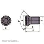 Mitsubishi Materials Clamp Screw