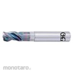 OSG DLC Coated 3-flute High Performance Carbide End Mill Short Length for Non-ferrous Materials AE-VTS-N Series