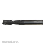 TRUSCO Carbide Square End Mill (2 Flute, 2.5D, with Gash Land)