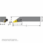 ULTRA-DEX USA Indexable Profiling End Mill