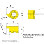 HORN Mini + Small diameter grooving insert + L106 ~