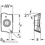 Sandvik Insert R390 1020