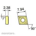 BIG DAISHOWA Throwaway tip