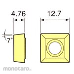 BIG DAISHOWA Throwaway tip