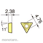 BIG DAISHOWA Throwaway tip