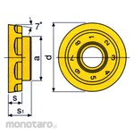 Iscar ROUND MILL Insert