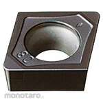 Mitsubishi 2-corner insert for general-purpose cutting of high-hardness steel, coated CBN