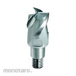 Mitsubishi Materials 3-blade, carbide square head for aluminum machining, non-coated, IMX series