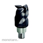 Mitsubishi Materials 3-blade, coated, for machining hard-to-cut materials, IMX series
