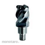 Mitsubishi Materials 4-blade, hard-to-cut materials, vibration-damping radius head, coated, IMX series