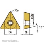 Mitsubishi Materials Chip TPGX