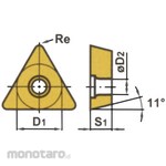 Mitsubishi Materials Chip TPGX