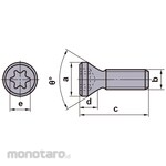 Mitsubishi Materials Clamp-on MK cartridge