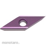 Mitsubishi Materials E-class insert for high-precision machining of small items, 35° diamond positive, MP9025