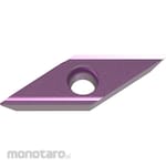Mitsubishi Materials E-class insert for high-precision machining of small items, 35° diamond positive, MS7025