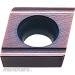 Mitsubishi Materials E-class insert for high-precision machining of small items, 80° diamond positive, MP9025