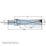 Sandvik CoroDrill 880 Drill Body for Cassettes