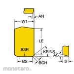 Sandvik Insert BPKX-PDR