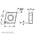 Sandvik Insert CCMT-UM