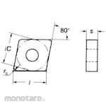 Sandvik Insert CNMG-KR