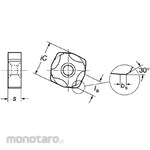 Sandvik Insert R365-ZNE-KM