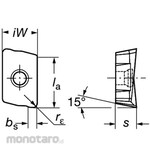 Sandvik Insert R390 1020
