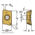 Sandvik Insert R390 H13A