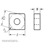 Sandvik Insert SNMG-KR
