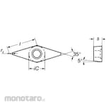 Sandvik Insert VCGT-UM