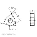 Sandvik Insert WNMG-KR