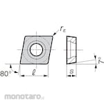 Sumitomo Electric Hard Metal Chip CCET-FY