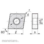 Sumitomo Electric Hard Metal Chip CNMG-EX