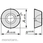 Sumitomo Electric Hard Metal Chip QPET-PPFR-S